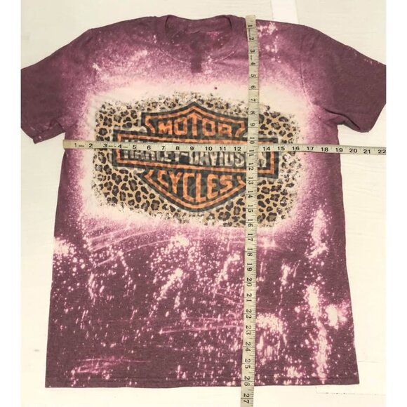 Harley Davidson T-shirt Medium Women Like New, Amazing Design - Picture 4 of 4
